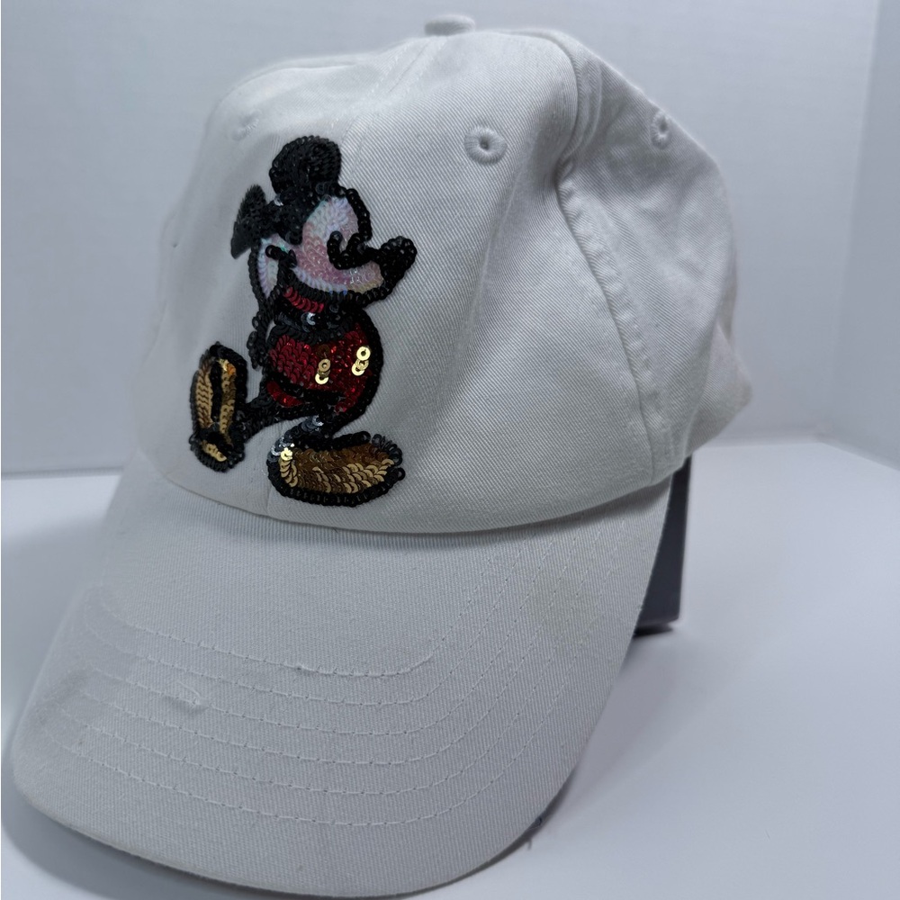 Disney White Cap with Castle Logo